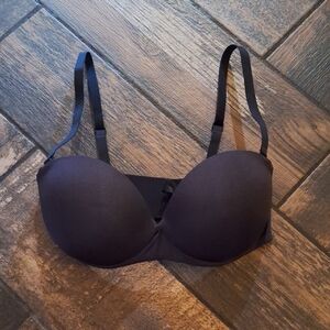 SKIMS Black Stapless Push Up Bra